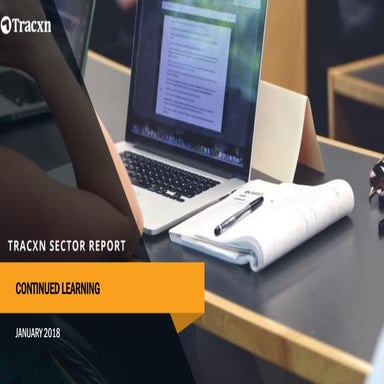 Tracxn - Continued Learning Startup Landscape