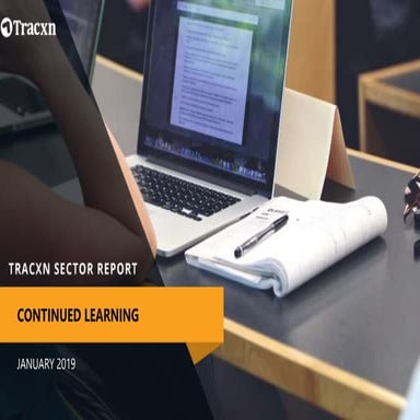 Tracxn - Continued Learning Startup Landscape