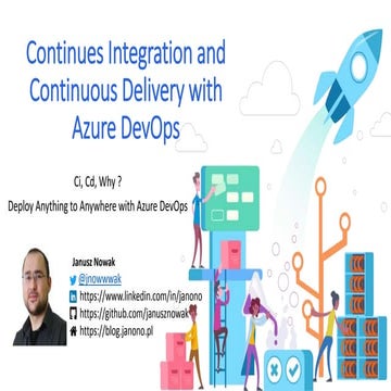 Continues Integration and Continuous Delivery with Azure DevOps ...
