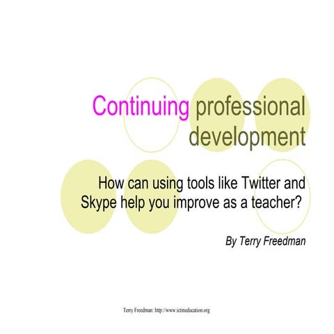Continuing Professional Development | PPT