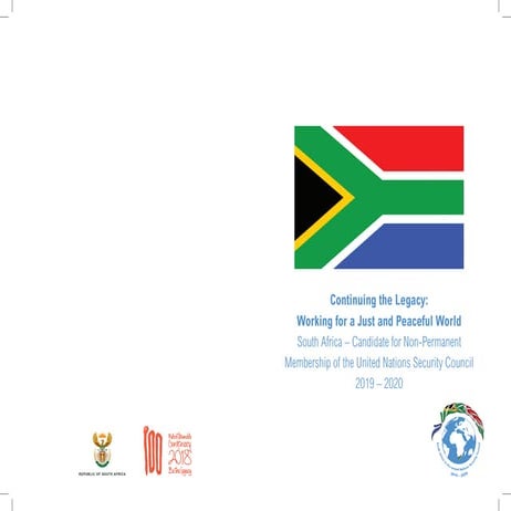 Continuing the legacy   sa non-permanent member of the un