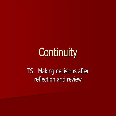 Continuity.ppt