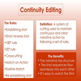Continuity editing