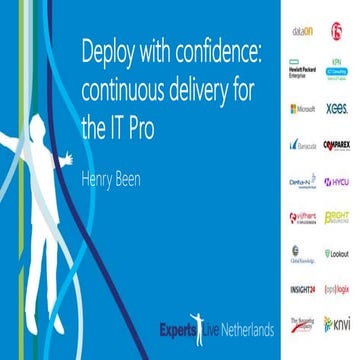Continuous delivery for the it pro