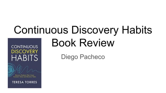 Continuous Discovery Habits  Book Review.pdf