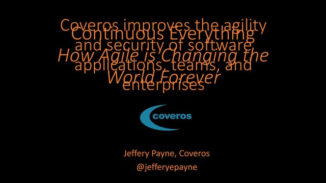 Continuous everything