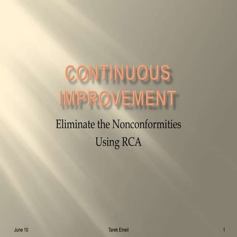 Rca Case Study R6 | PDF