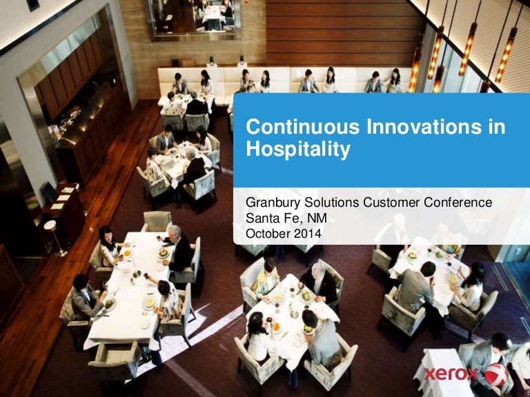 Continuous Innovations in Hospitality Tech
