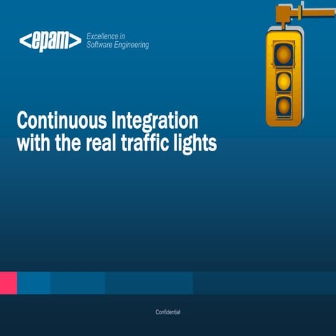 Демидюк Павел , “Continuous integration with the real traffic light in m&e of...