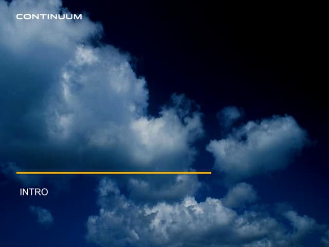 Continuum intro 