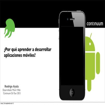 ¿Por qué aprender a desarrollar aplicaciones móviles?