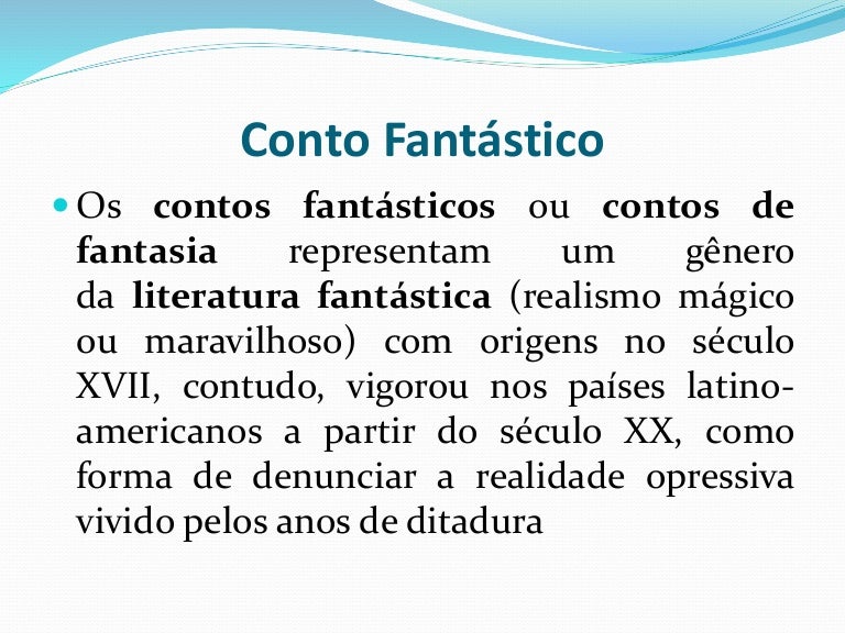 Conto Fantástico