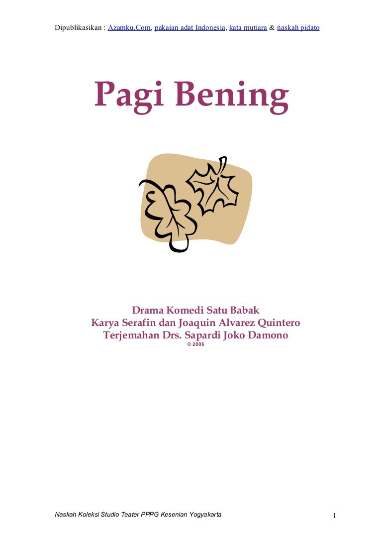 Contoh Naskah Drama 4 Orang Pemain Contoh Naskah Drama 4 Orang Pemain
