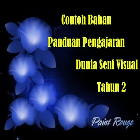 Contoh bahan panduan pengajaran