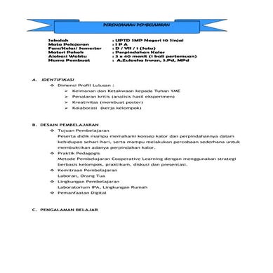 Contoh Perencanaan Pembelajaran MendalamM IPA.docx