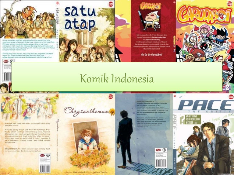Contoh Presentasi Komik Indonesia