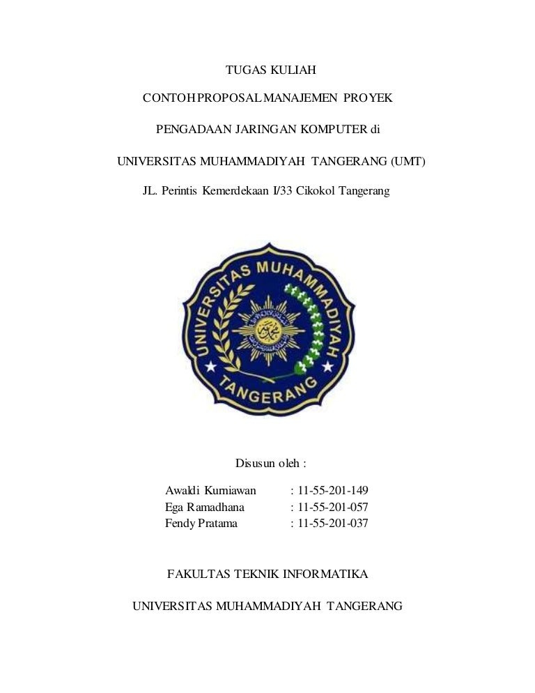 Contoh Makalah Proyek Sistem Informasi