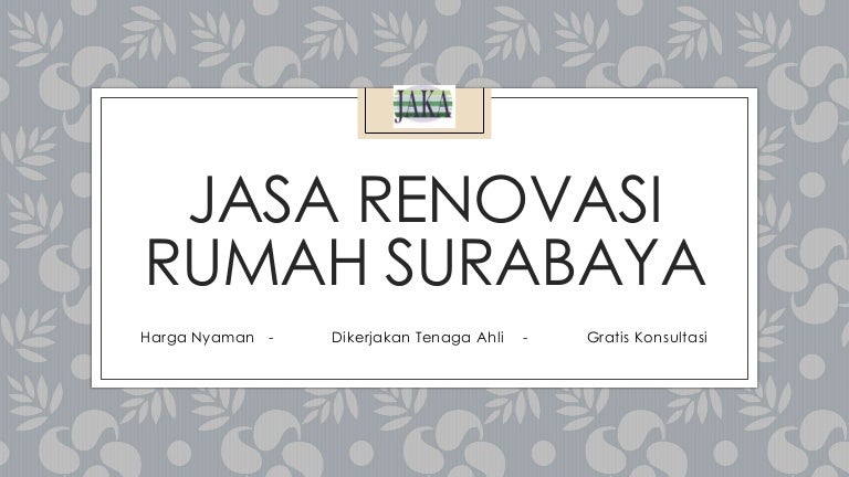 Contoh Rab Renovasi Rumah Excel Murah WA 0812-3333-4064