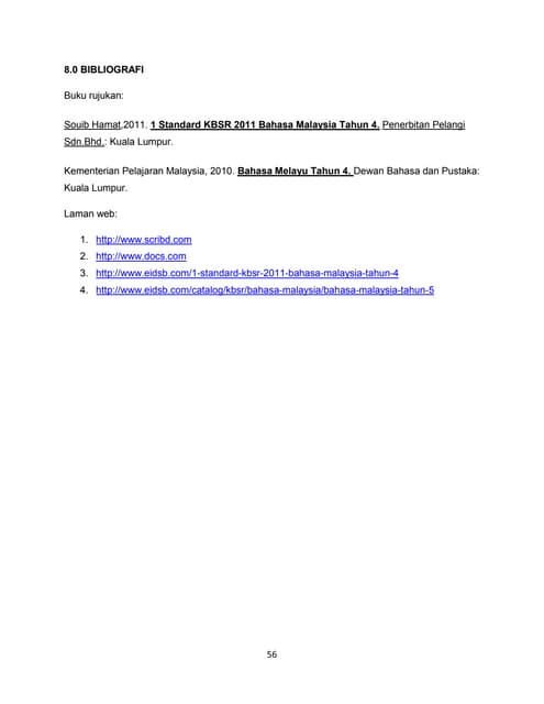 Contoh rujukan | DOCX