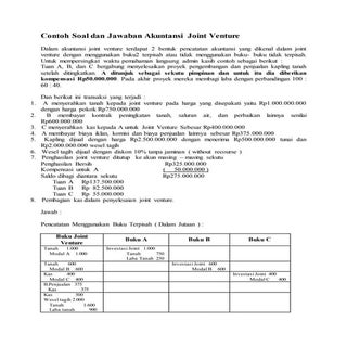 Contoh soal dan jawaban akuntansi j...