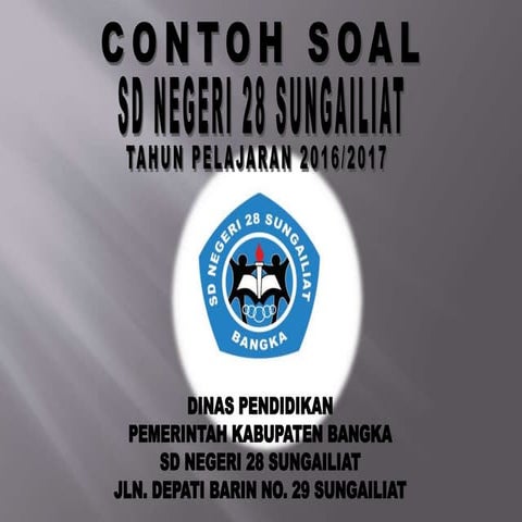 Contoh soal ips (pp) | PPTX