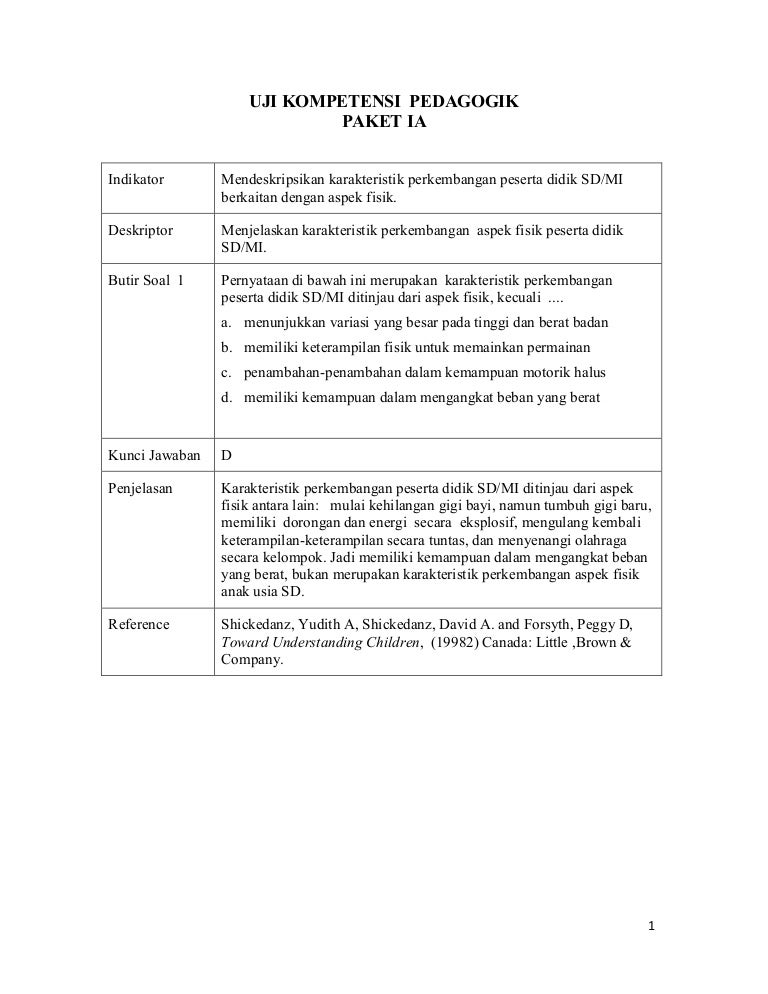 Contoh soal ujian_materi_pedagogik Contoh soal ujian_materi_pedagogik