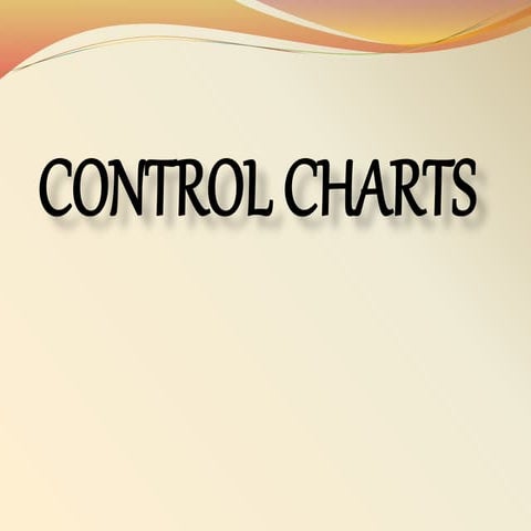 Contol charts