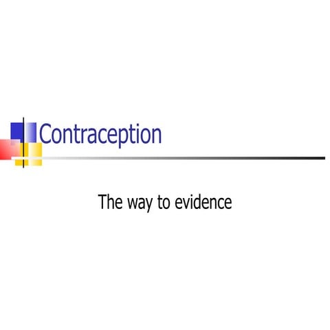 Contraception