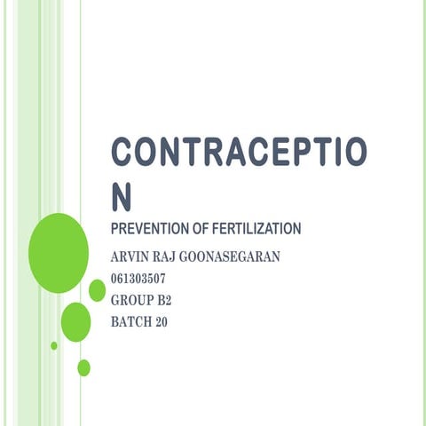 Contraception