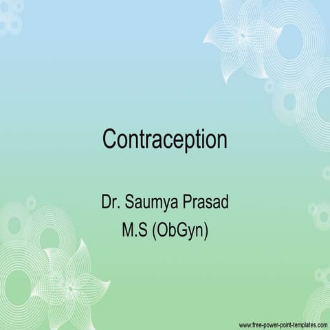 Contraception