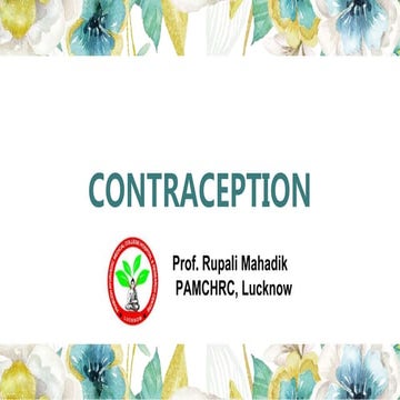 Contraception