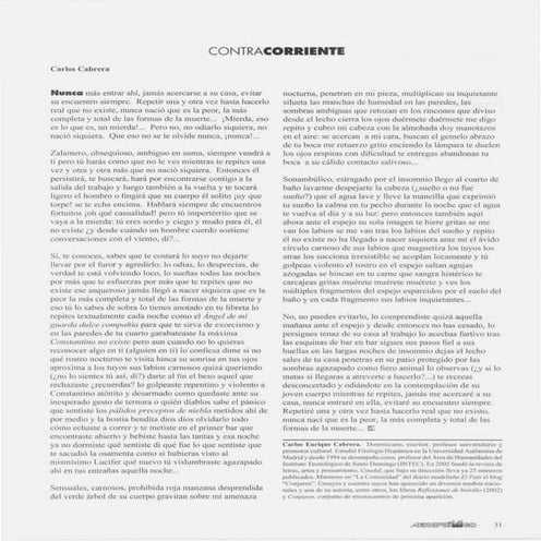 Contracorriente (cuento)