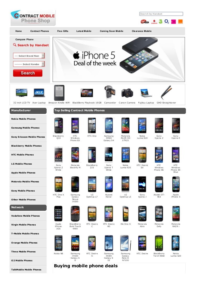 Compare Best Mobile Phone Deals & Offers over 600000 Tariffs contr…