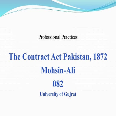 Contract What is Contract and its types