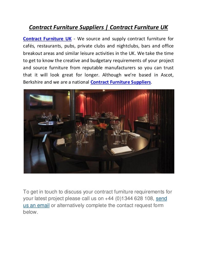 Contract furniture suppliers__contract_furniture_uk