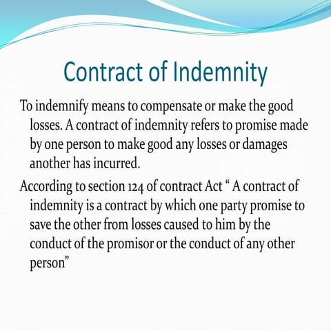 Contract of Agency and diferent types of contracts