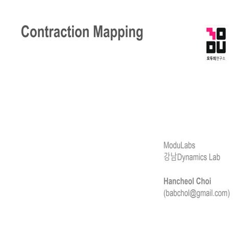 Contraction mapping