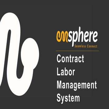 Contract labour management 