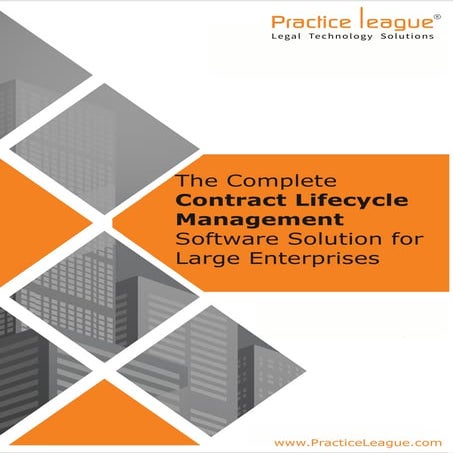 PracticeLeague Contract Lifecycle Management