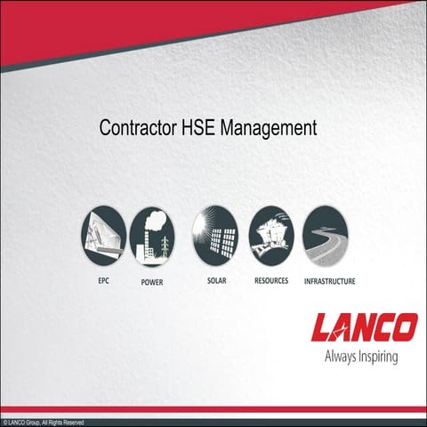 Contractor Management System for construction Project | PDF