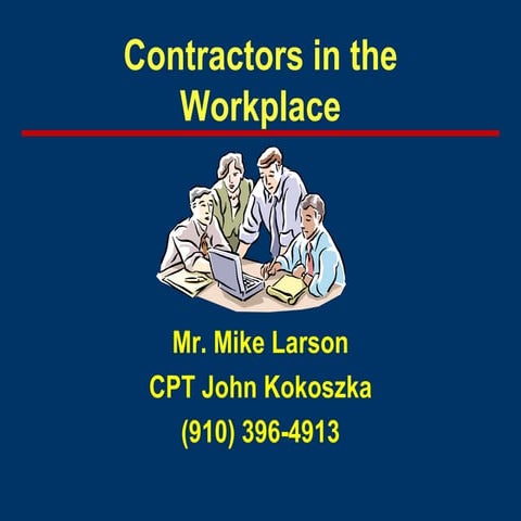 Guide for Gov't Contractors U.S.