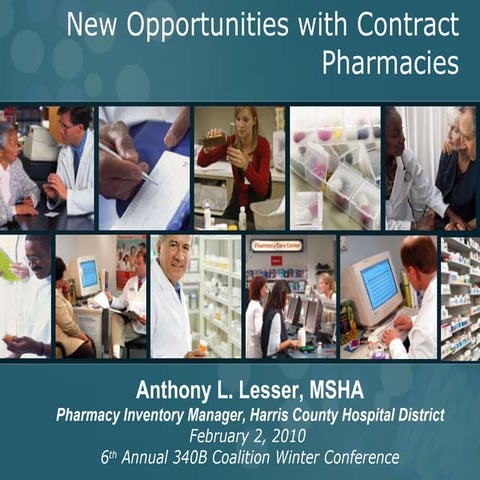 New Opportunities for Contract Pharmacies