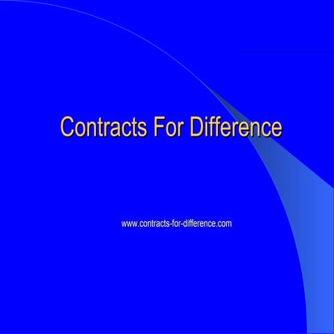 Contracts for Difference: What is CFD Trading?