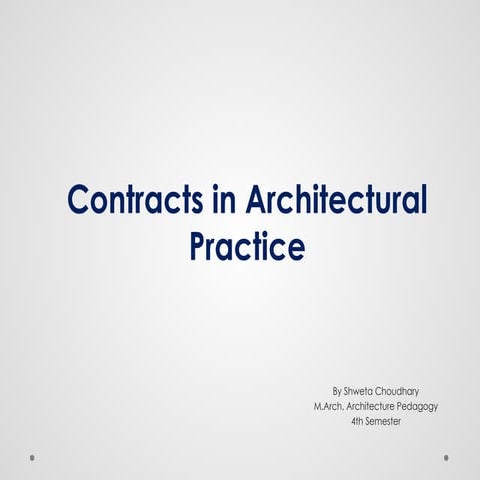 Contracts in Architectural Practice.pptx