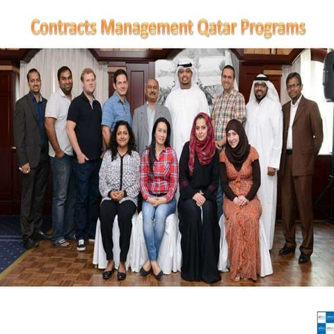 Contracts Management Qatar Programs | PDF