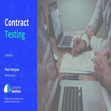 Pact - Contract Testing