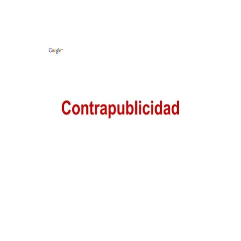 Contrapublicidad