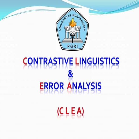 Contrasting Indonesian & English Diphthongs