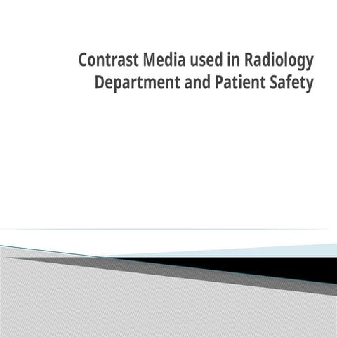 Radiology Contrast Media.pptx