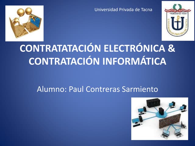 Contratatación electrónica &amp; co...